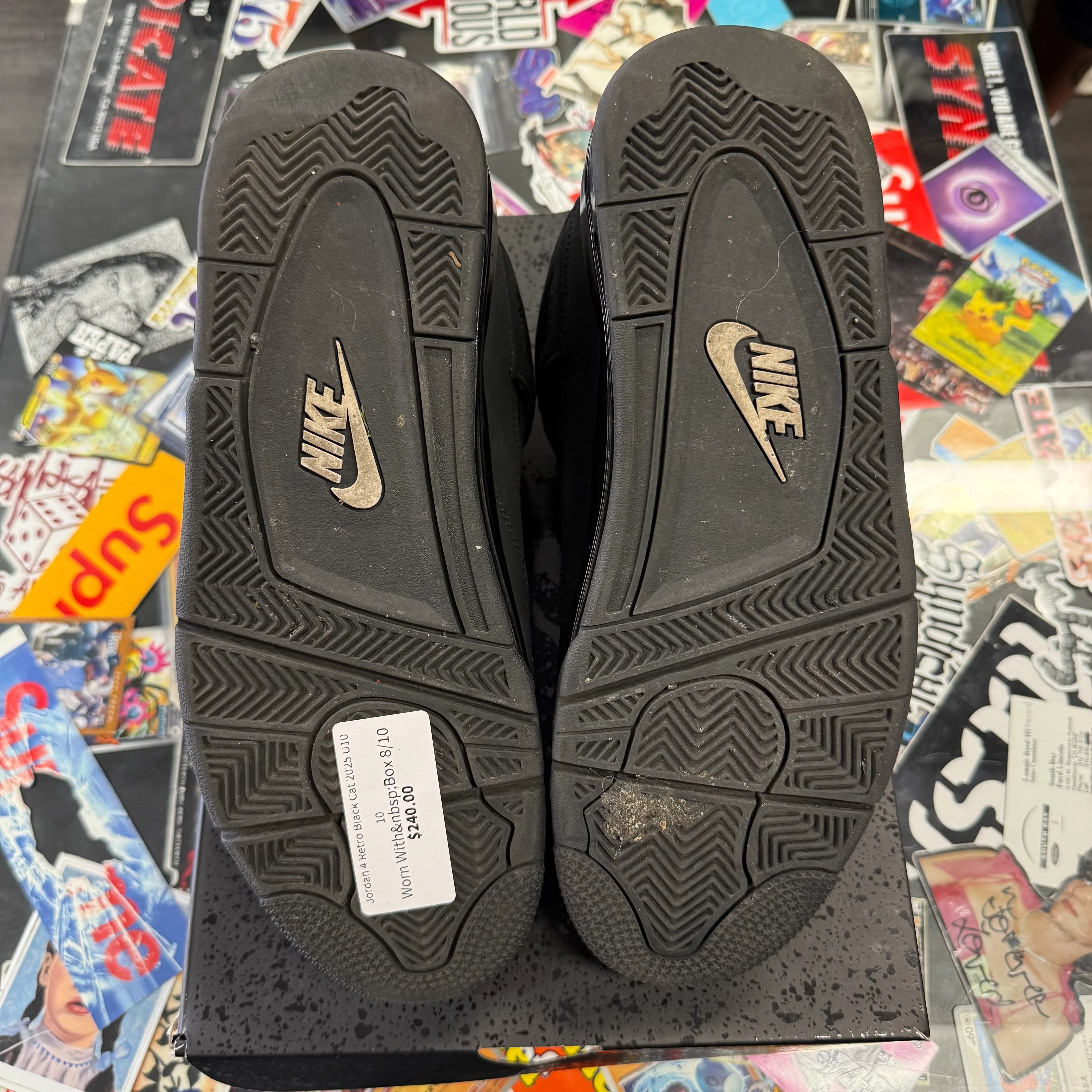 Jordan 4 Retro Black Cat 2025 U10 - Image 3