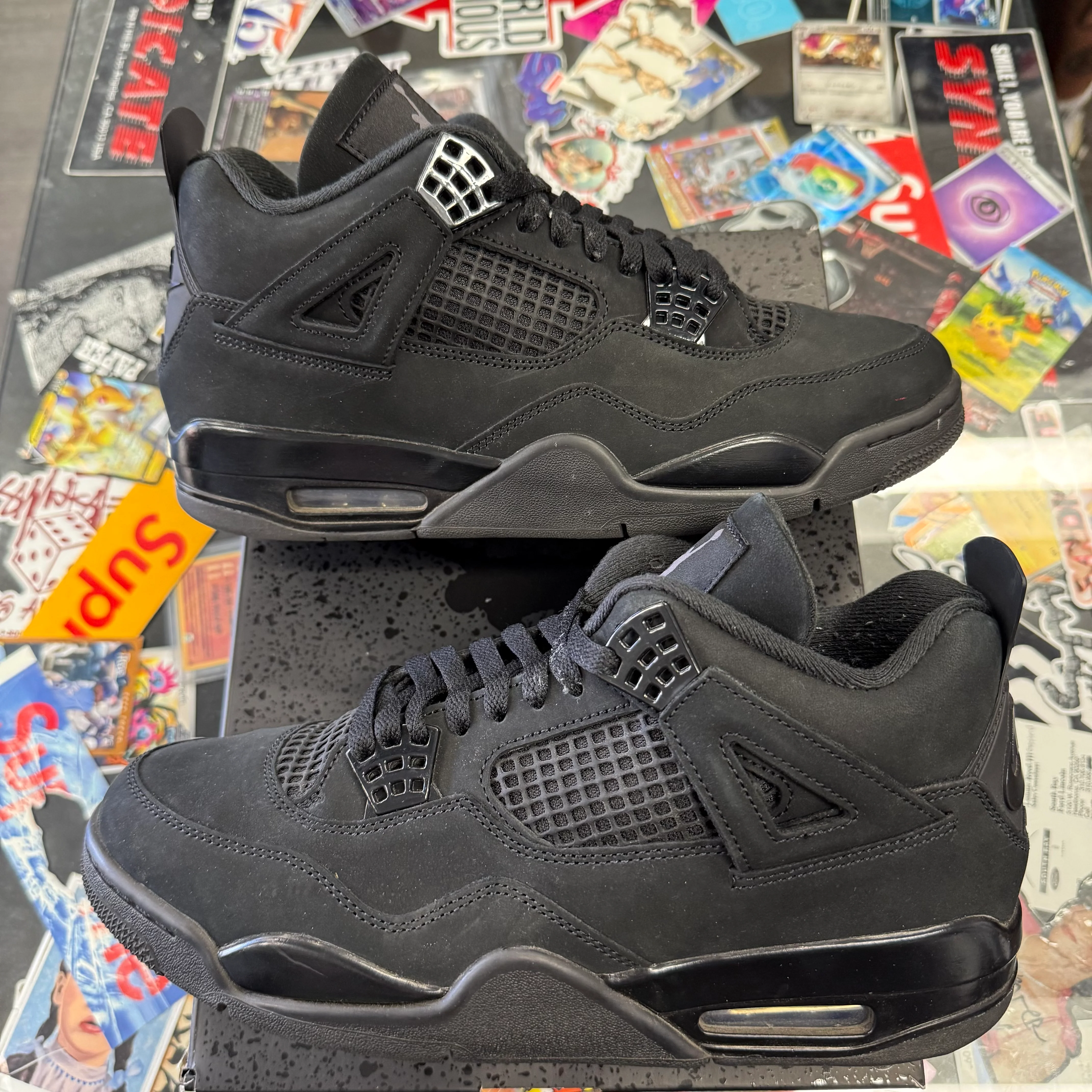 Jordan 4 Retro Black Cat 2025 U10 - Image 4